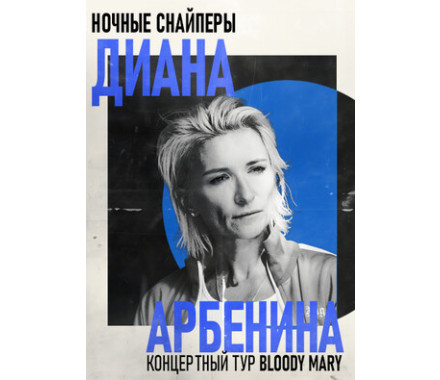 Концерт Дианы Арбениной и  группы «Ночные Снайперы» - фото - 1